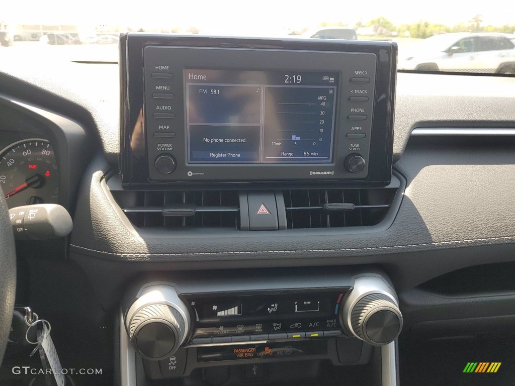 2021 RAV4 LE - Midnight Black Metallic / Black photo #18