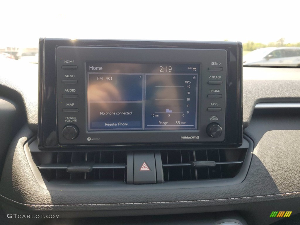 2021 RAV4 LE - Midnight Black Metallic / Black photo #19