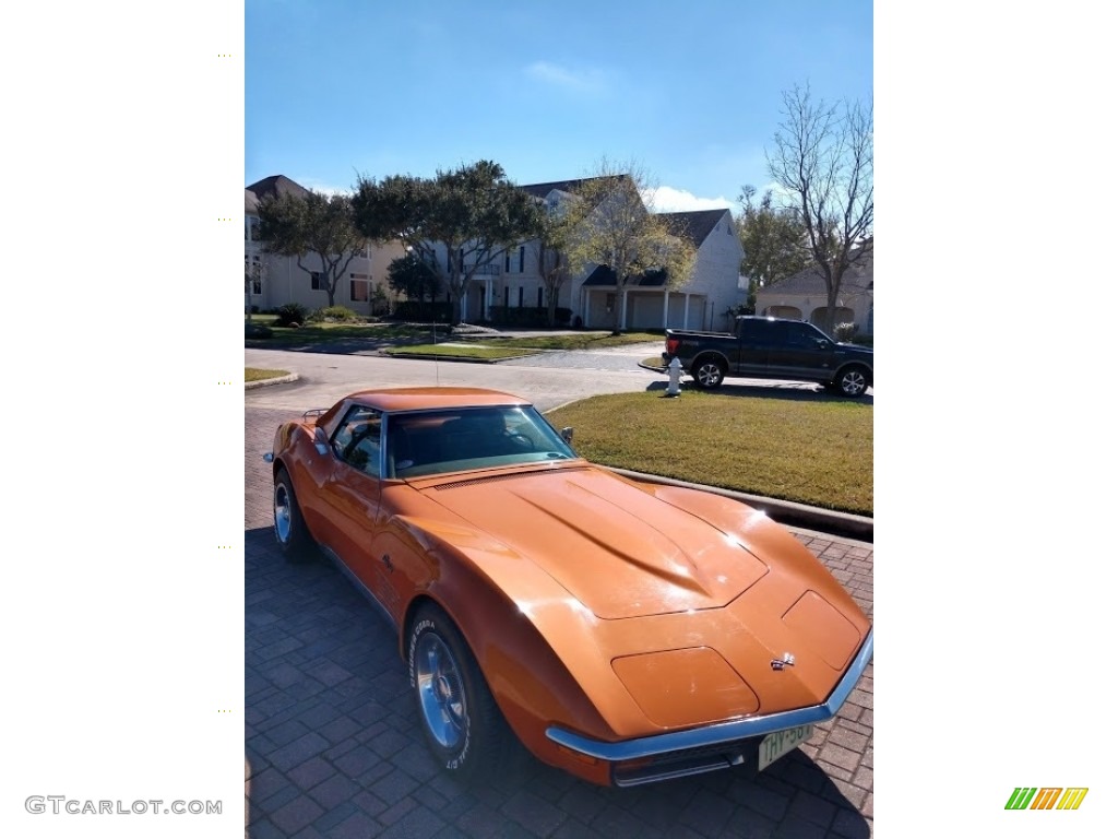1972 Corvette Stingray Coupe - Ontario Orange / Saddle photo #6