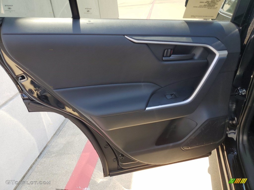 2021 RAV4 LE - Midnight Black Metallic / Black photo #23