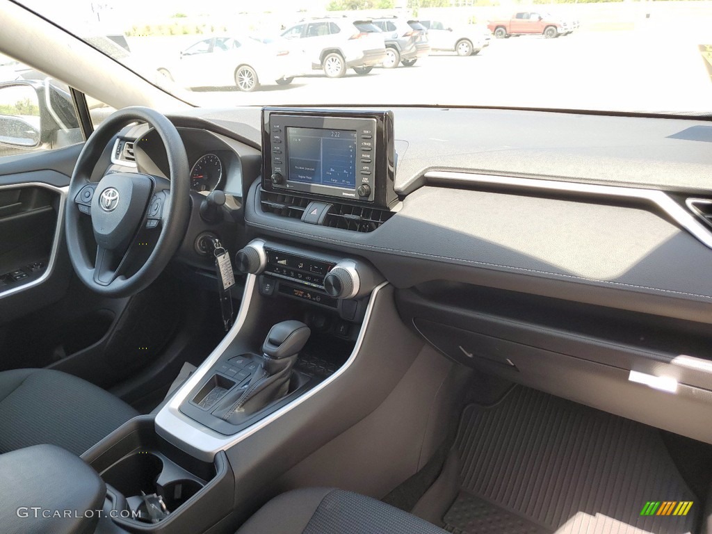 2021 RAV4 LE - Midnight Black Metallic / Black photo #24