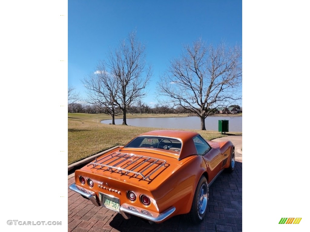 1972 Corvette Stingray Coupe - Ontario Orange / Saddle photo #8