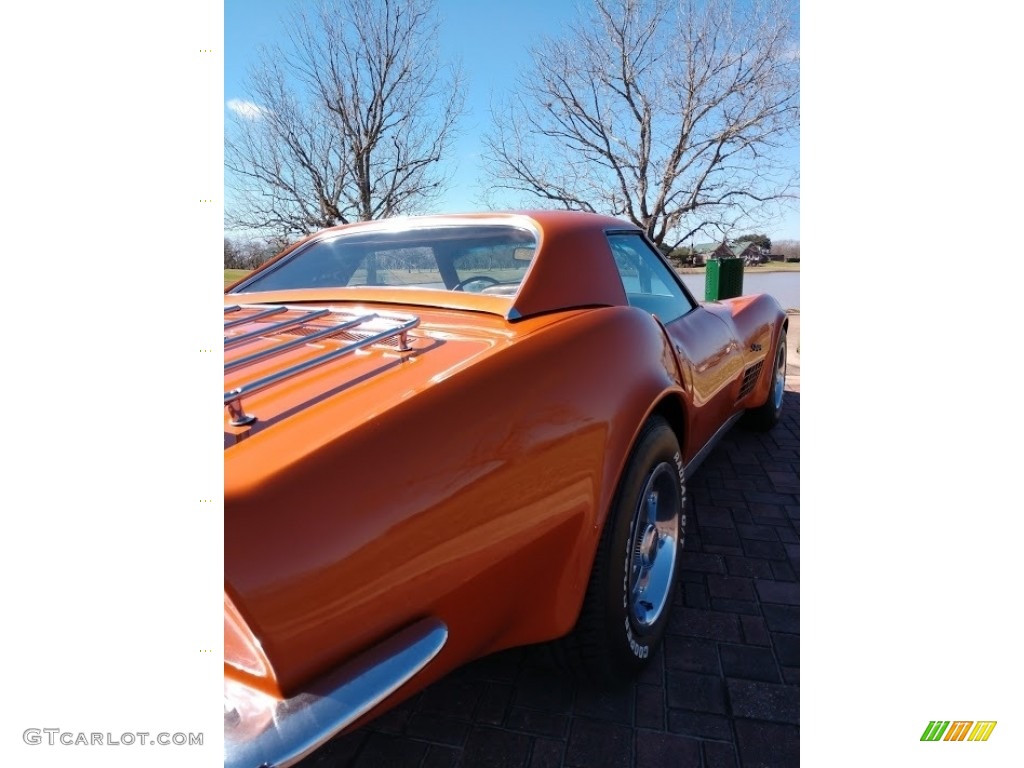 1972 Corvette Stingray Coupe - Ontario Orange / Saddle photo #9