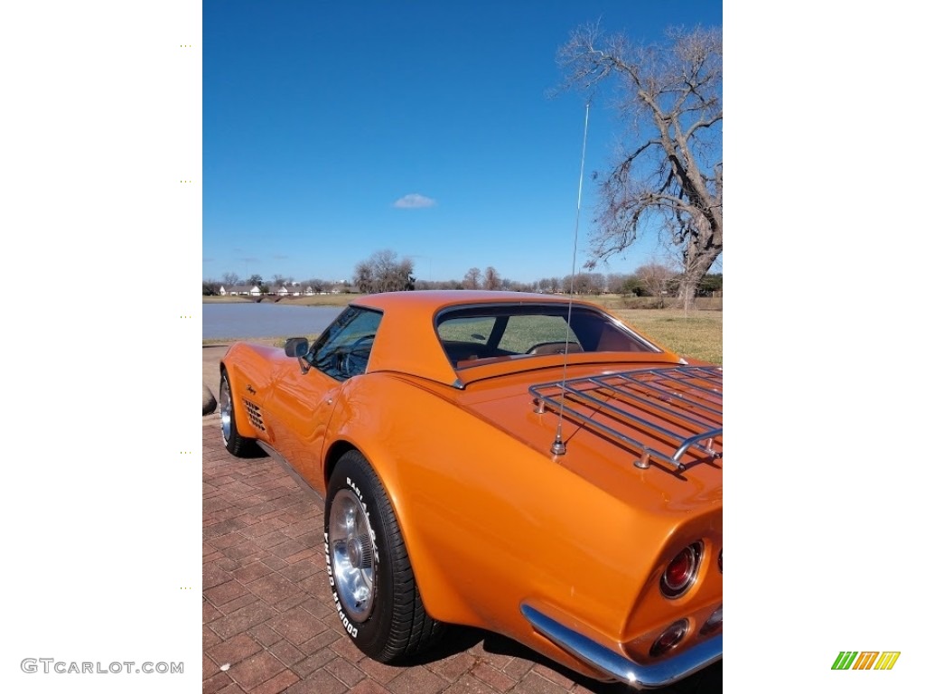1972 Corvette Stingray Coupe - Ontario Orange / Saddle photo #18