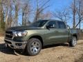 Olive Green Pearl - 1500 Big Horn Crew Cab 4x4 Photo No. 1