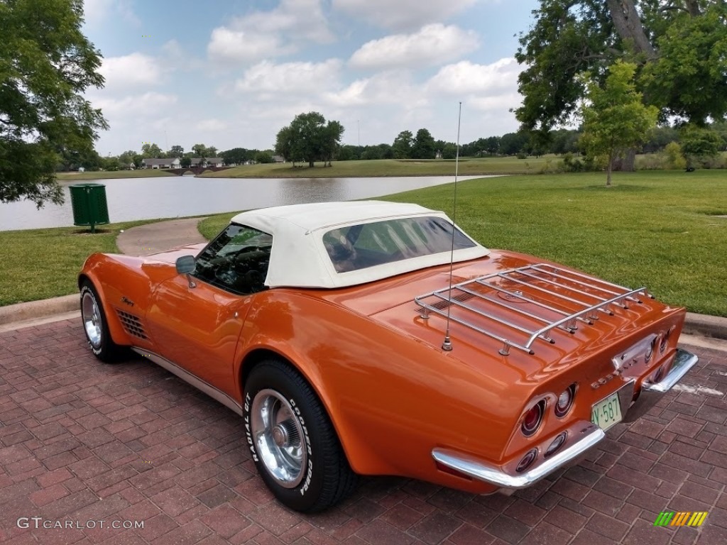 Ontario Orange 1972 Chevrolet Corvette Stingray Coupe Exterior Photo #141585662