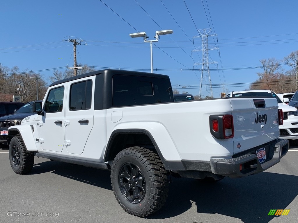 2021 Gladiator Sport 4x4 - Bright White / Black photo #3