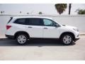 2018 White Diamond Pearl Honda Pilot LX  photo #12