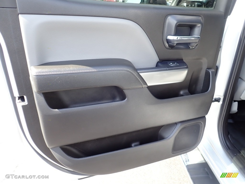 2016 Chevrolet Silverado 1500 LT Crew Cab 4x4 Dark Ash/Jet Black Door Panel Photo #141589063