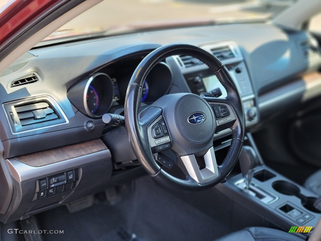 2016 Outback 2.5i Limited - Venetian Red Pearl / Slate Black photo #33