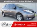 2017 Predawn Gray Mica Toyota Sienna XLE  photo #1