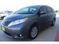 2017 Predawn Gray Mica Toyota Sienna XLE  photo #3