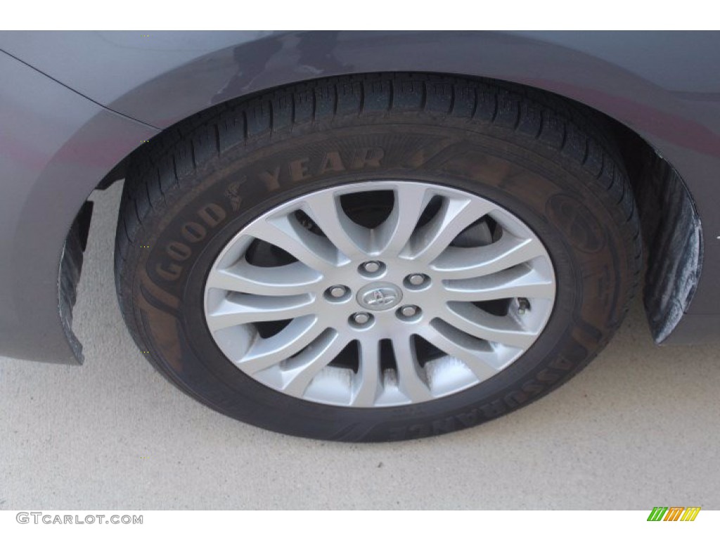 2017 Sienna XLE - Predawn Gray Mica / Ash photo #4