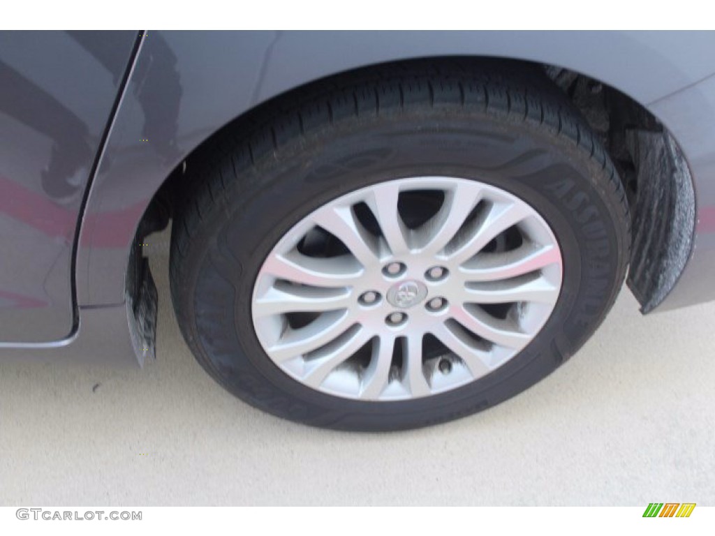 2017 Sienna XLE - Predawn Gray Mica / Ash photo #5