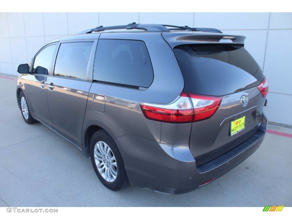 2017 Sienna XLE - Predawn Gray Mica / Ash photo #6