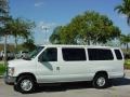 2008 Oxford White Ford E Series Van E350 Super Duty XLT 15 Passenger  photo #7