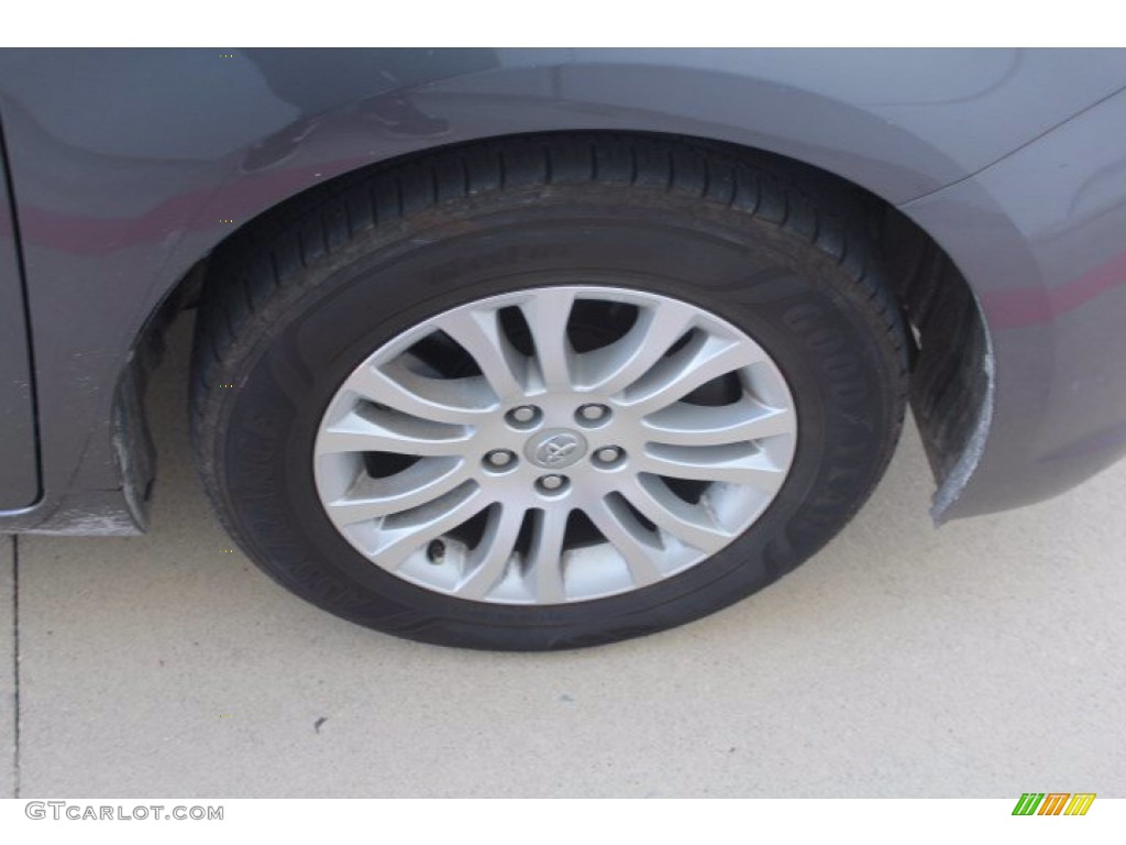 2017 Sienna XLE - Predawn Gray Mica / Ash photo #10