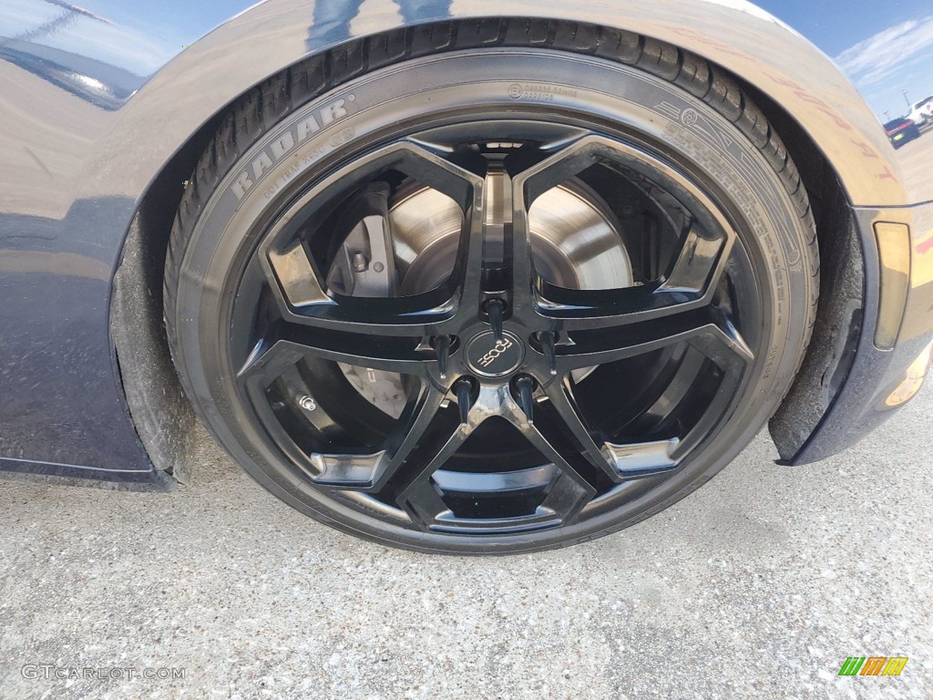 2016 Camaro SS Coupe - Blue Velvet Metallic / Kalahari photo #29