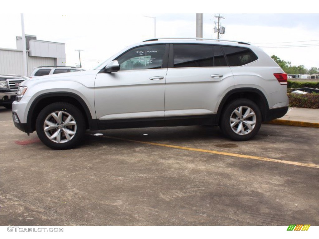 Reflex Silver Metallic 2018 Volkswagen Atlas SEL Exterior Photo #141592224