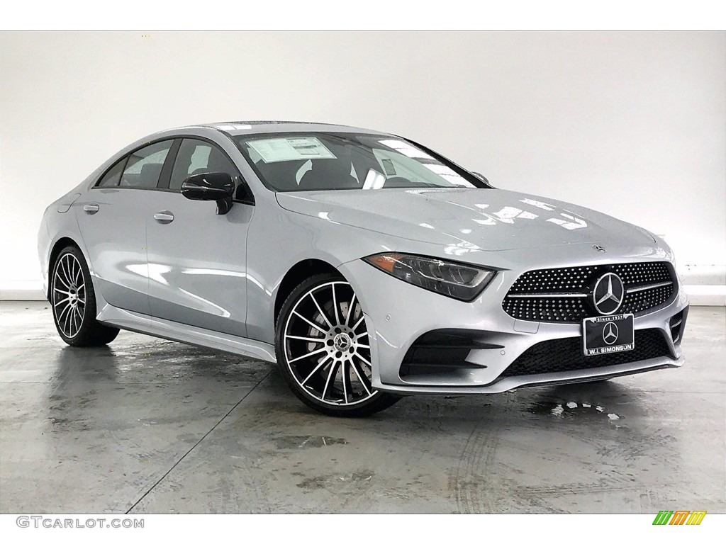 Cirrus Silver Metallic 2021 Mercedes-Benz CLS 450 Coupe Exterior Photo #141593232