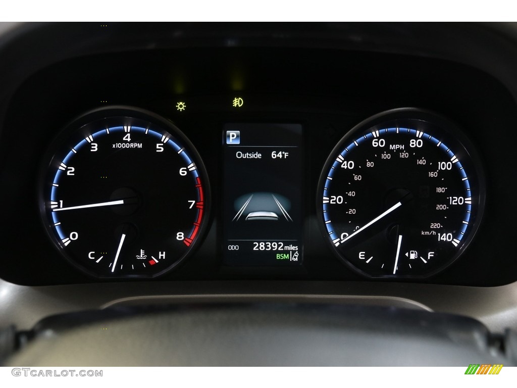 2018 RAV4 XLE - Electric Storm Blue / Ash photo #8