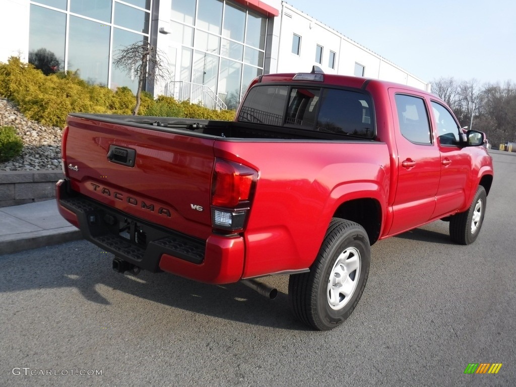 2021 Tacoma SR5 Double Cab 4x4 - Barcelona Red Metallic / Cement photo #16