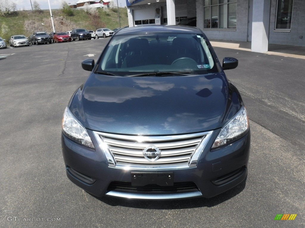 2013 Sentra SV - Graphite Blue / Charcoal photo #4