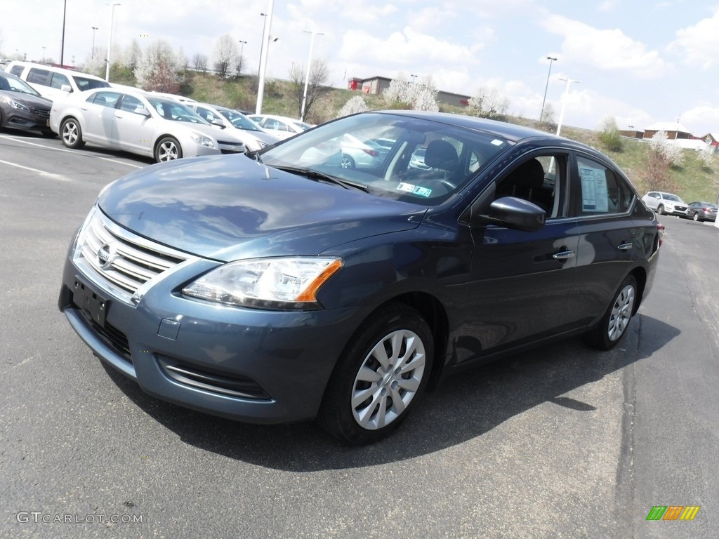 2013 Sentra SV - Graphite Blue / Charcoal photo #5