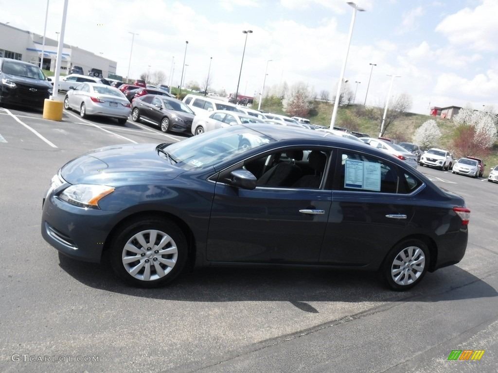 2013 Sentra SV - Graphite Blue / Charcoal photo #6