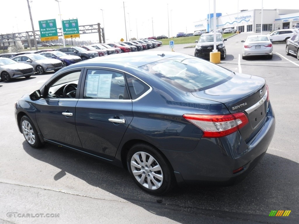 2013 Sentra SV - Graphite Blue / Charcoal photo #7