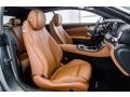 Saddle Brown/Black Front Seat Photo for 2018 Mercedes-Benz E #141598722