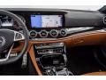 Saddle Brown/Black 2018 Mercedes-Benz E 400 Coupe Dashboard