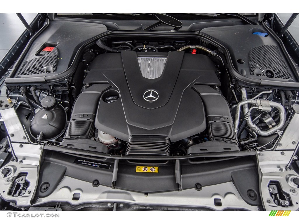 2018 Mercedes-Benz E 400 Coupe 3.0 Liter Turbocharged DOHC 24-Valve VVT V6 Engine Photo #141598878