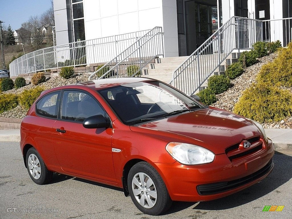 Tango Red Hyundai Accent