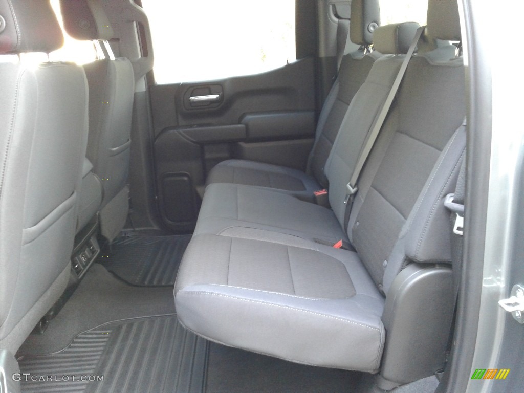 Jet Black Interior 2019 Chevrolet Silverado 1500 LT Crew Cab 4WD Photo #141600660
