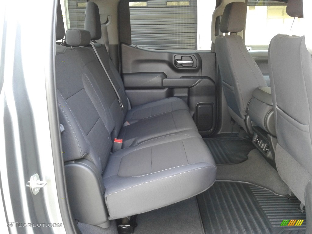 Jet Black Interior 2019 Chevrolet Silverado 1500 LT Crew Cab 4WD Photo #141600711