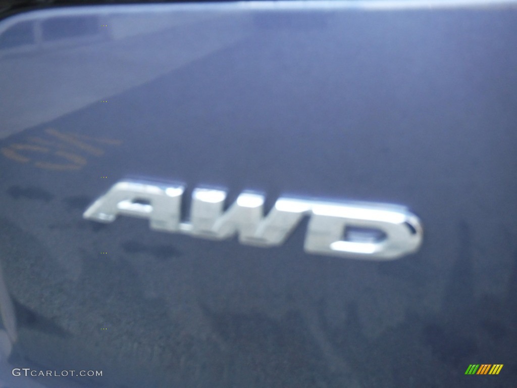 2014 CR-V EX-L AWD - Twilight Blue Metallic / Gray photo #10