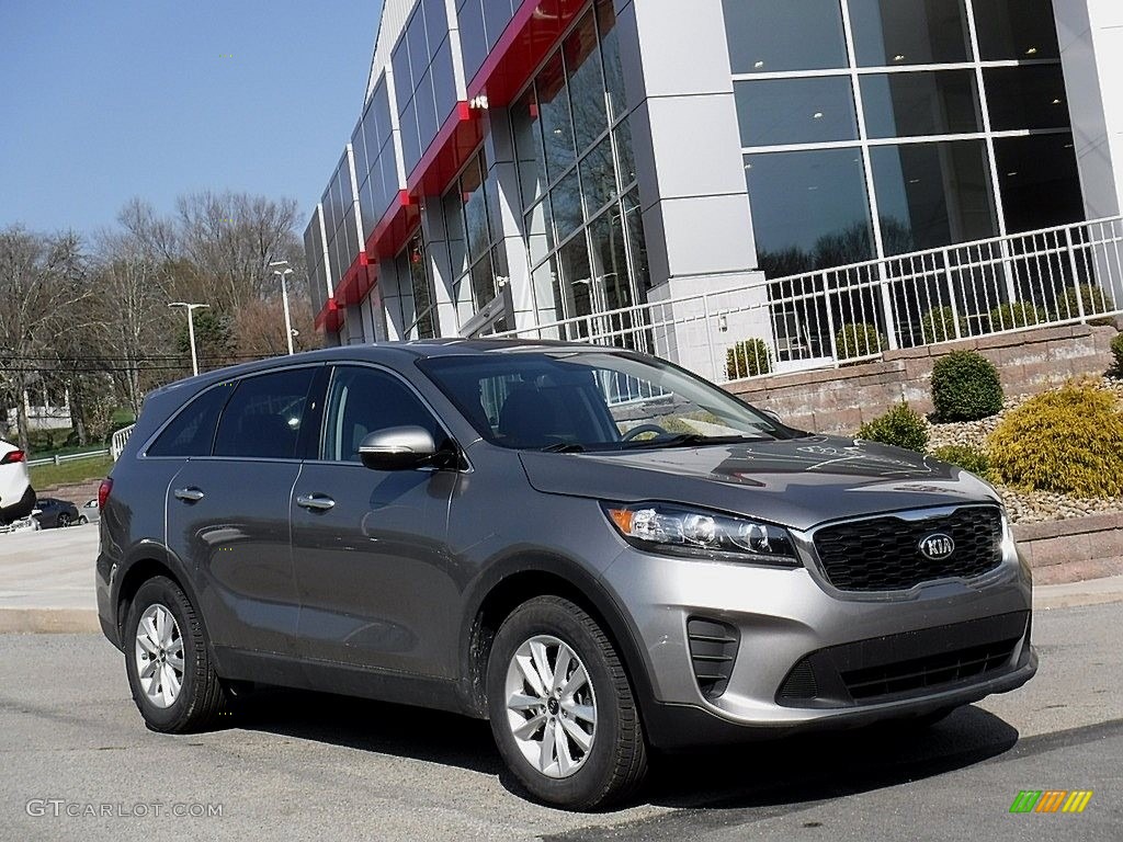 2019 Sorento LX - Titanium Silver / Satin Black photo #1