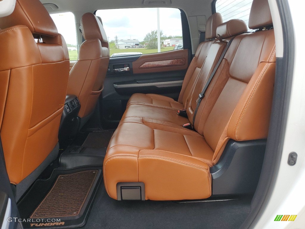 2018 Toyota Tundra 1794 Edition CrewMax Rear Seat Photo #141602103