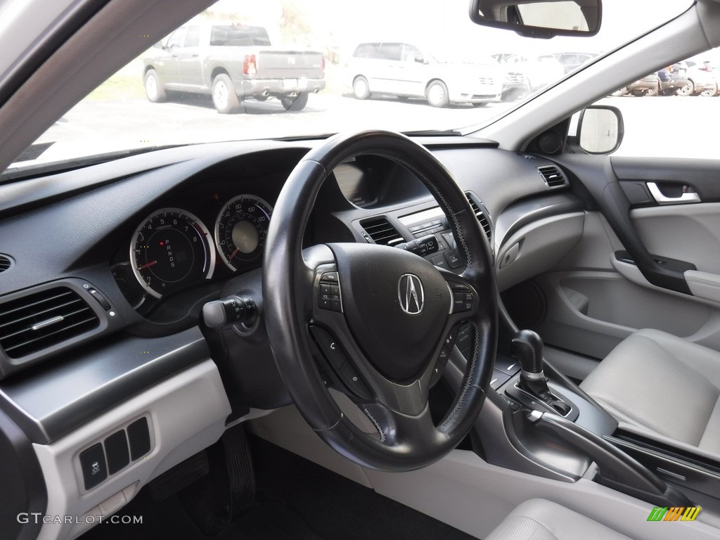 2014 Acura TSX Sport Wagon Ebony Dashboard Photo #141602166