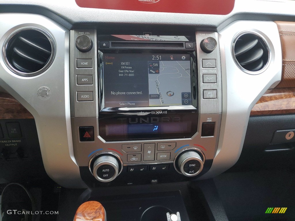 2018 Toyota Tundra 1794 Edition CrewMax Controls Photo #141602418
