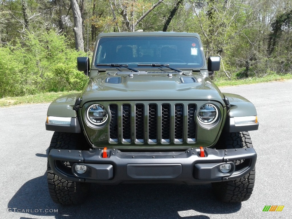 2021 Gladiator Rubicon 4x4 - Sarge Green / Black photo #3