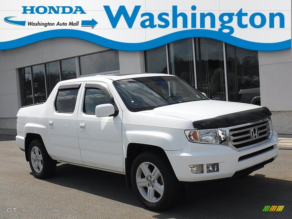 2012 Ridgeline RTL - White / Black photo #1