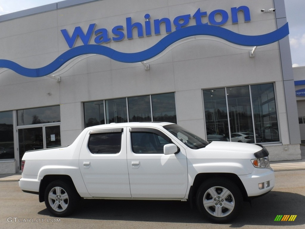 2012 Ridgeline RTL - White / Black photo #2