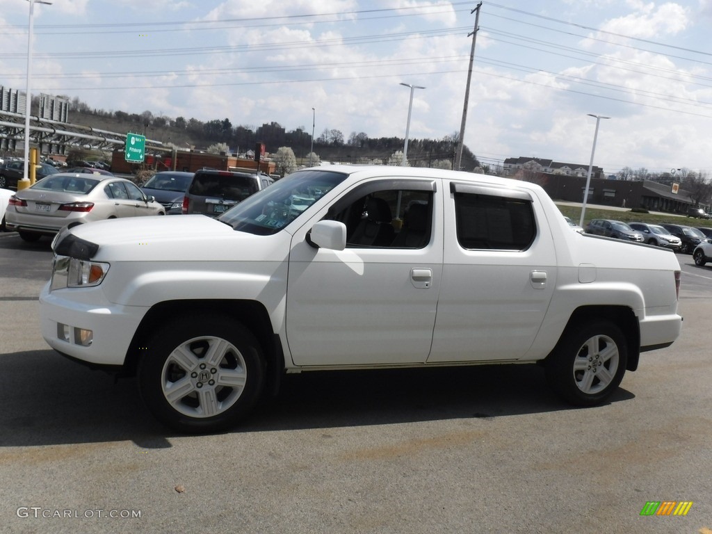 2012 Ridgeline RTL - White / Black photo #7