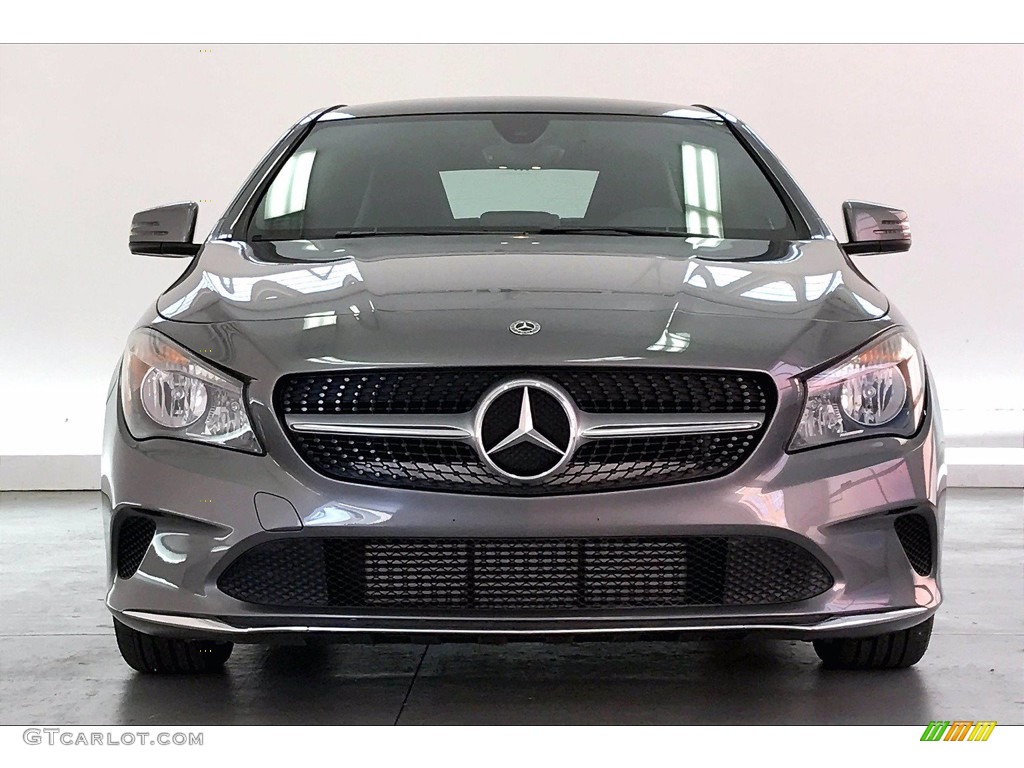 2018 CLA 250 Coupe - Mountain Grey Metallic / Black photo #2