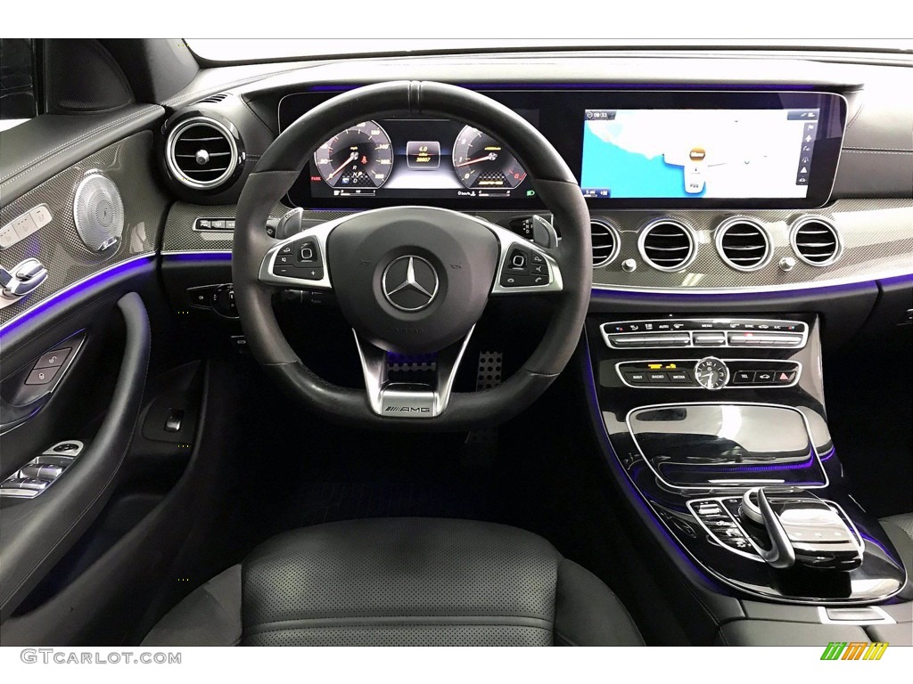 2017 Mercedes-Benz E 43 AMG 4Matic Sedan Black Dashboard Photo #141606540