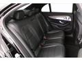 2017 Mercedes-Benz E Black Interior Rear Seat Photo