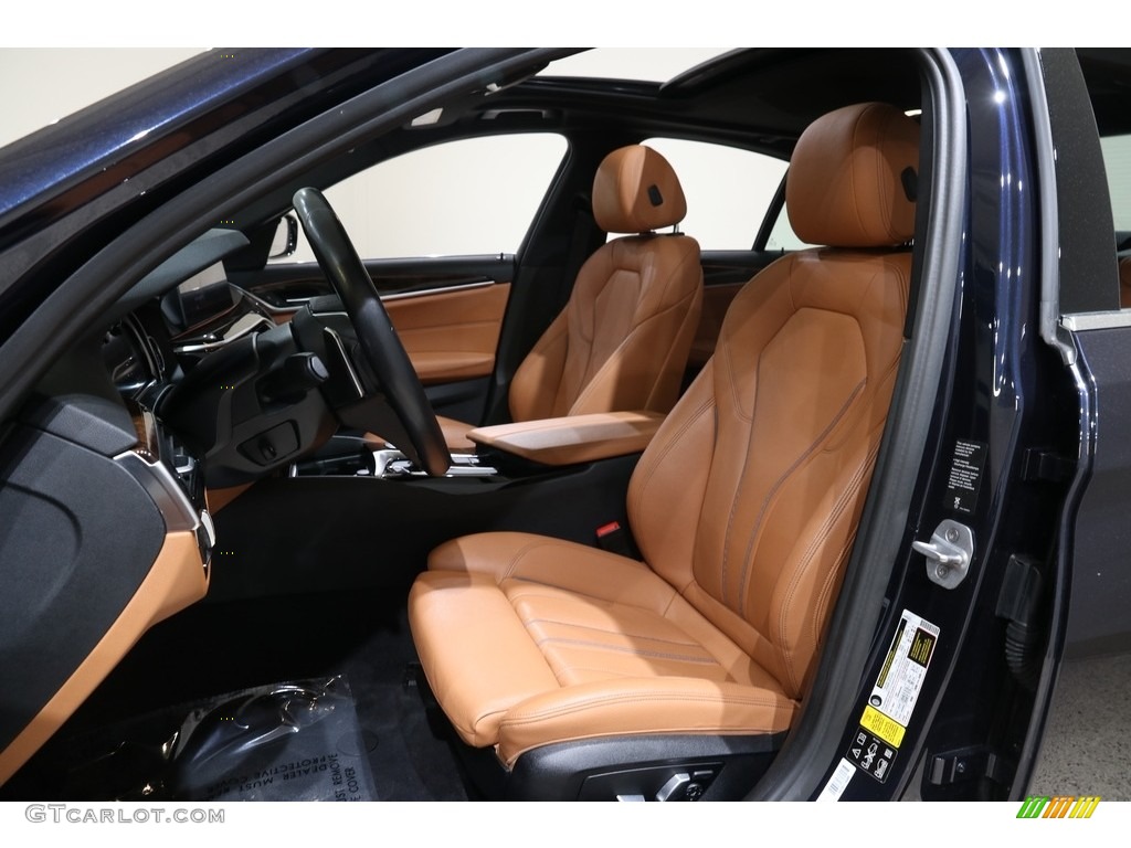 2018 5 Series 530i xDrive Sedan - Imperial Blue Metallic / Cognac photo #5