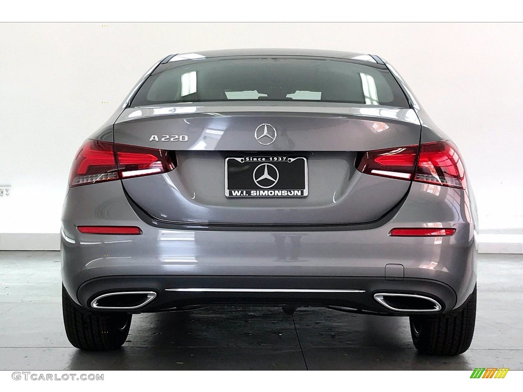 2021 A 220 Sedan - Mountain Grey Metallic / Black photo #3